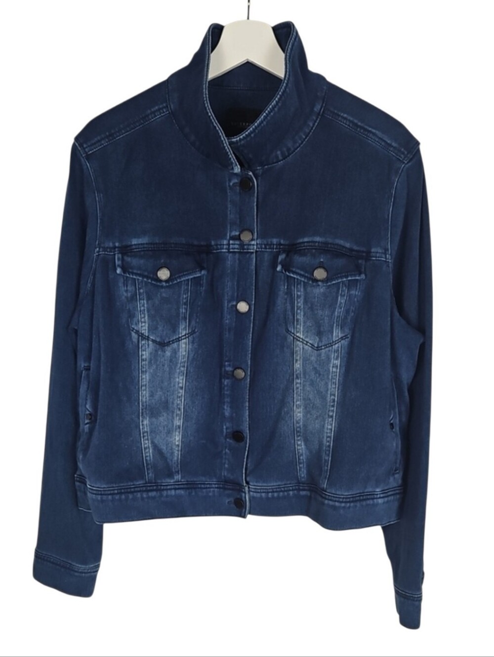Liverpool Classic Powerflex Jean Jacket Womens Stretch Denim Casual Classic, XXL - Picture 2 of 14